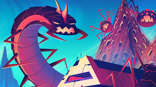 I wish they made an animation series out of these sci-fi illustrations